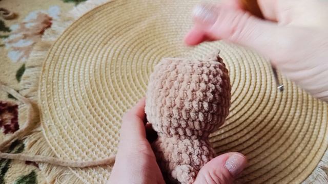 МК Плюшевый оленёнок крючком