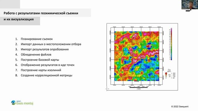 Oasis montaj - Обработка данных магнито-, спектрометрии и геохимии