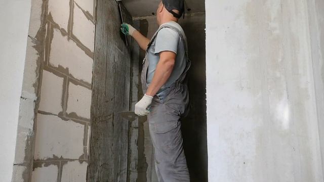 ЛУЧШИЙ способ закрепить сетку! Армирование штукатурки!