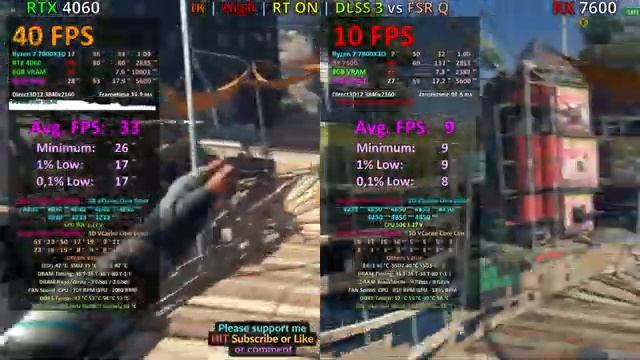 RTX 4060 vs AMD Radeon RX 7600 in 8 GAMES / 1080p 1440p 4K