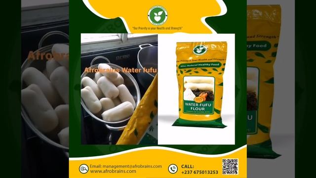 THE BEST WATER FUFU IN CAMEROON