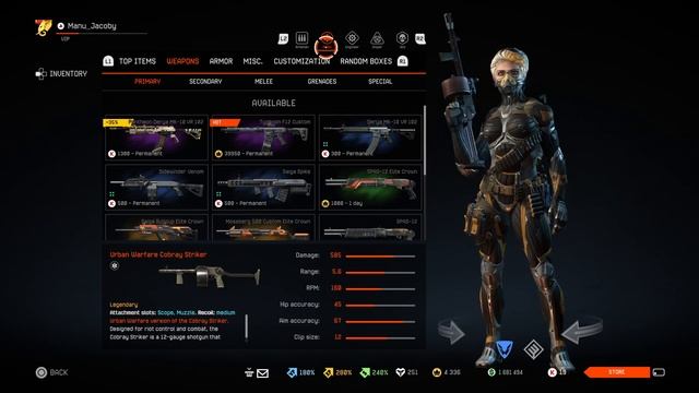 Warface Items Shop /April 15 / + New Heist /Consoles