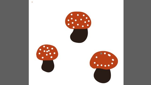 Рисуем грибы часть 26