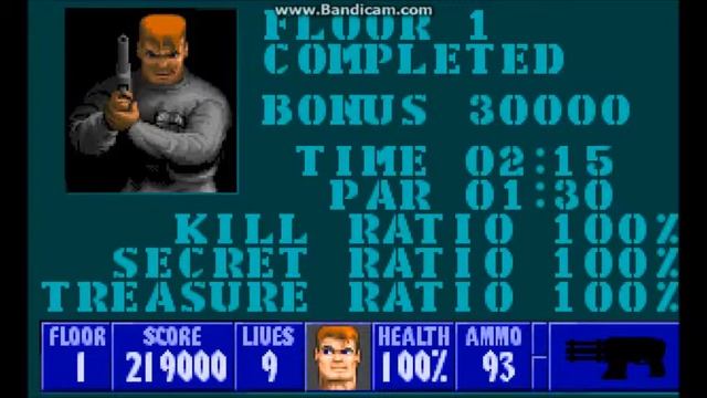 Wolfenstein 3D 2 (Custom Level Mod) - Episode 2 Floor 1