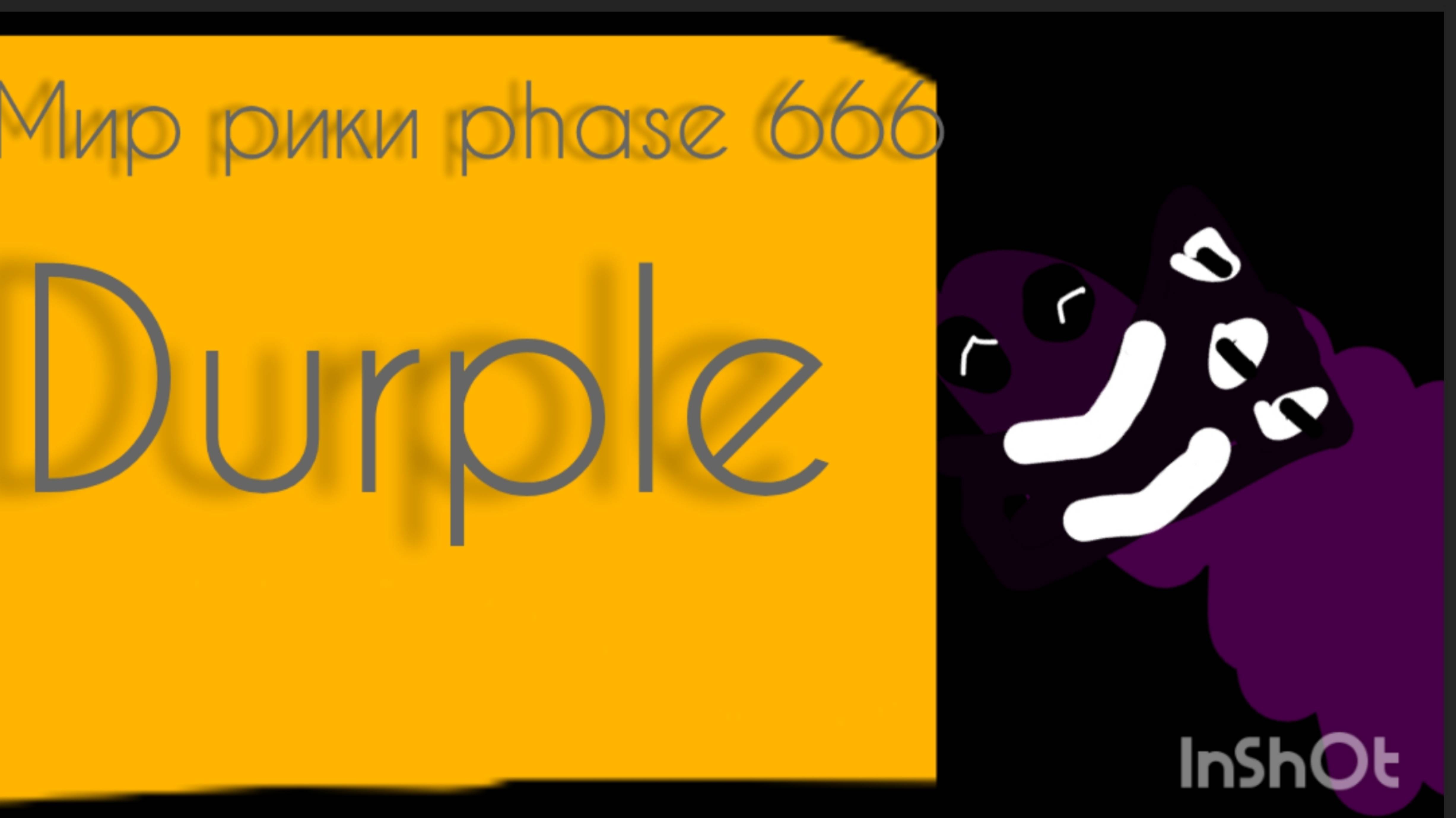 Durple the sprunki mir riki phase 666