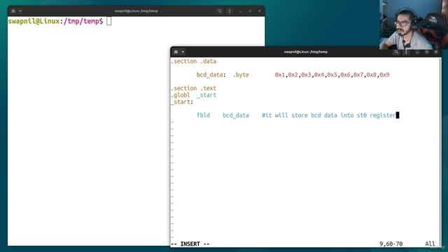 6. Using numbers in assembly programming 2