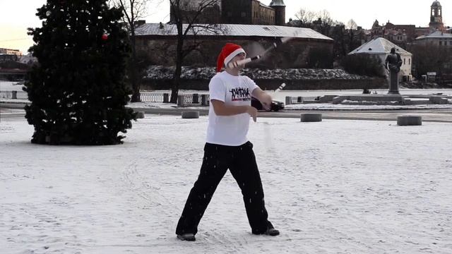 Nunchaku Freestyle - Видео для совместного новогоднего ролика