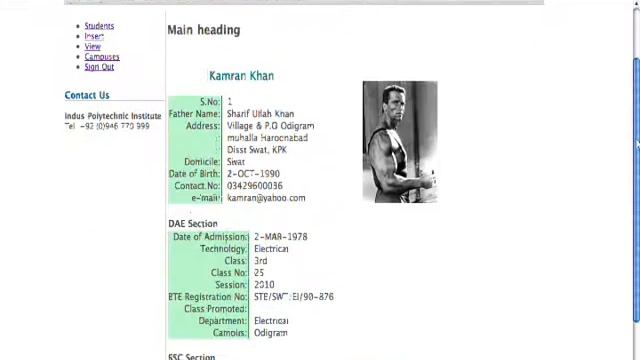 Indus College of Technology Swat