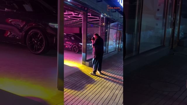 Беки со съемок рекламы "Космокар"