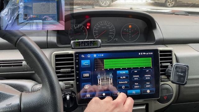 Магнитола NaviFly NS600 и динамики DL Audio Barracuda 165. Авто Nissan X-Trail T30