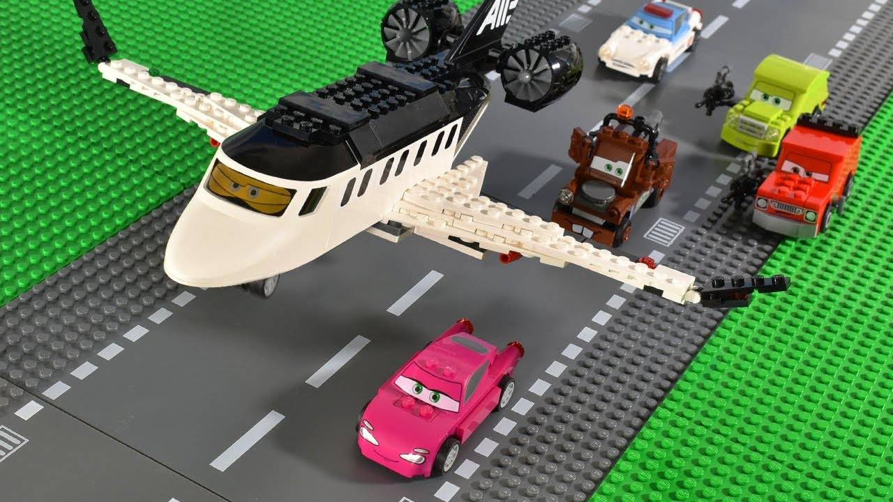 Захват самолёта! LEGO мультики