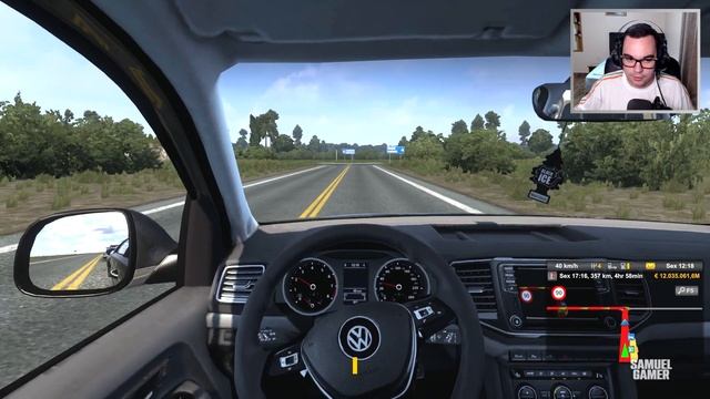 Vw Amarok V6 Transportando Jeep Renegade - Euro Truck 2 Mods 1.49