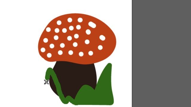 Рисуем грибы часть 33