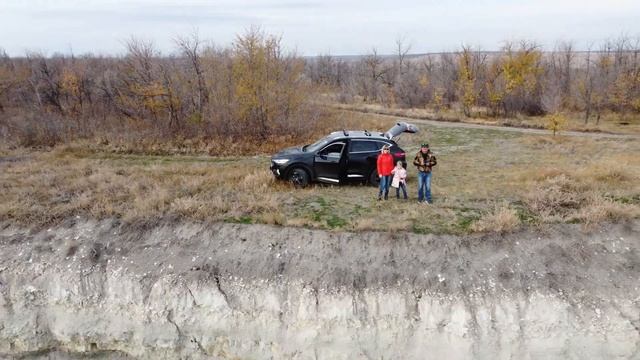 Достопримечательности Саратовской области. Утёс "Синее Лбище". Река Волга, Село Золотое, октябрь2021