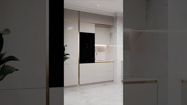 Дизайн кухни-гостиной VizzArt Interiors