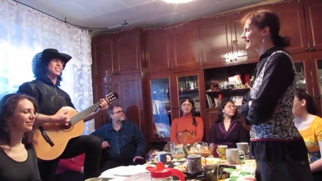 23.04.2016 Свадебный квартирник Вадима и Алены  / Клубника со льдом / Артем и Ко