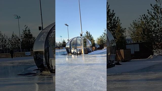 Каток у Флагштока!Финский залив,Лахта центр и метро Зенит!