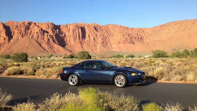 2001 mustang bullitt stock exhaust vs GT mustang Stock exhaust plus bonus SLP exhaust