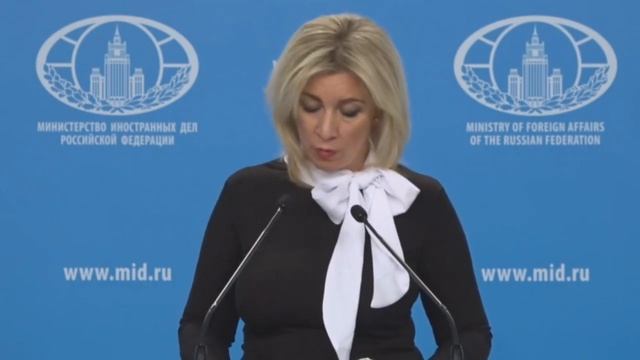 Мария Захарова рассказала в чем корень проблемы грузин