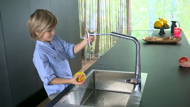 Смеситель Hansgrohe Metris M71 для кухонной мойки