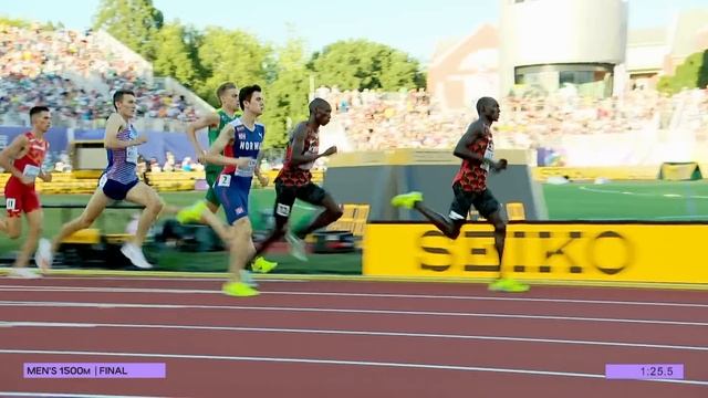 Mens 1500m Final  World Athletics Championships Oregon 2022