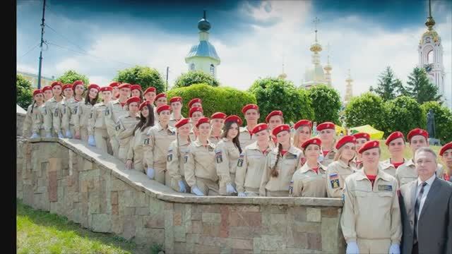 Марш тамбовских юнармейцев Песни Ольги Егоровой (Шелиховой)