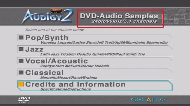 creative audigy2sz dvd audio test ATS_01_1