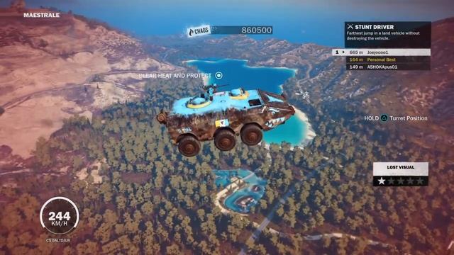 Just Cause 3 Hijack Challenge Epic