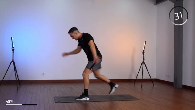 30 Min Cardio HIIT Workout For Fat Burn - ALL STANDING - No Equipment, Home Workout