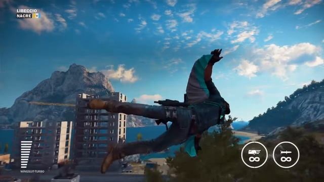 Just Cause 3 Wingsuit stunt