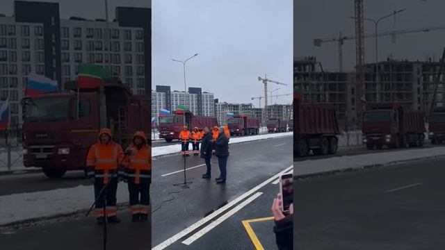 Яңа Ш-1 трассасын ачу тантанасы