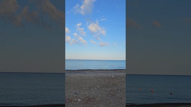 Пляж в Абхазии