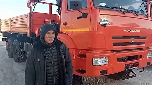 КАМАЗ 43118 с Канглим 1256. Отзыв нашего покупателя из г. Сургут от 11.12. 2020 г.