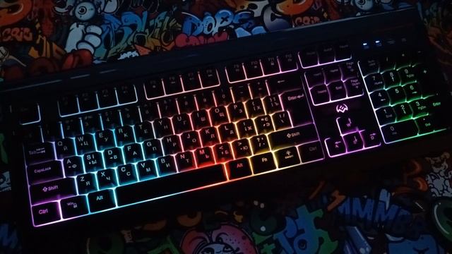 SVEN KB-G8400 Программируемая игровая клавиатура с RGB-подсветкой