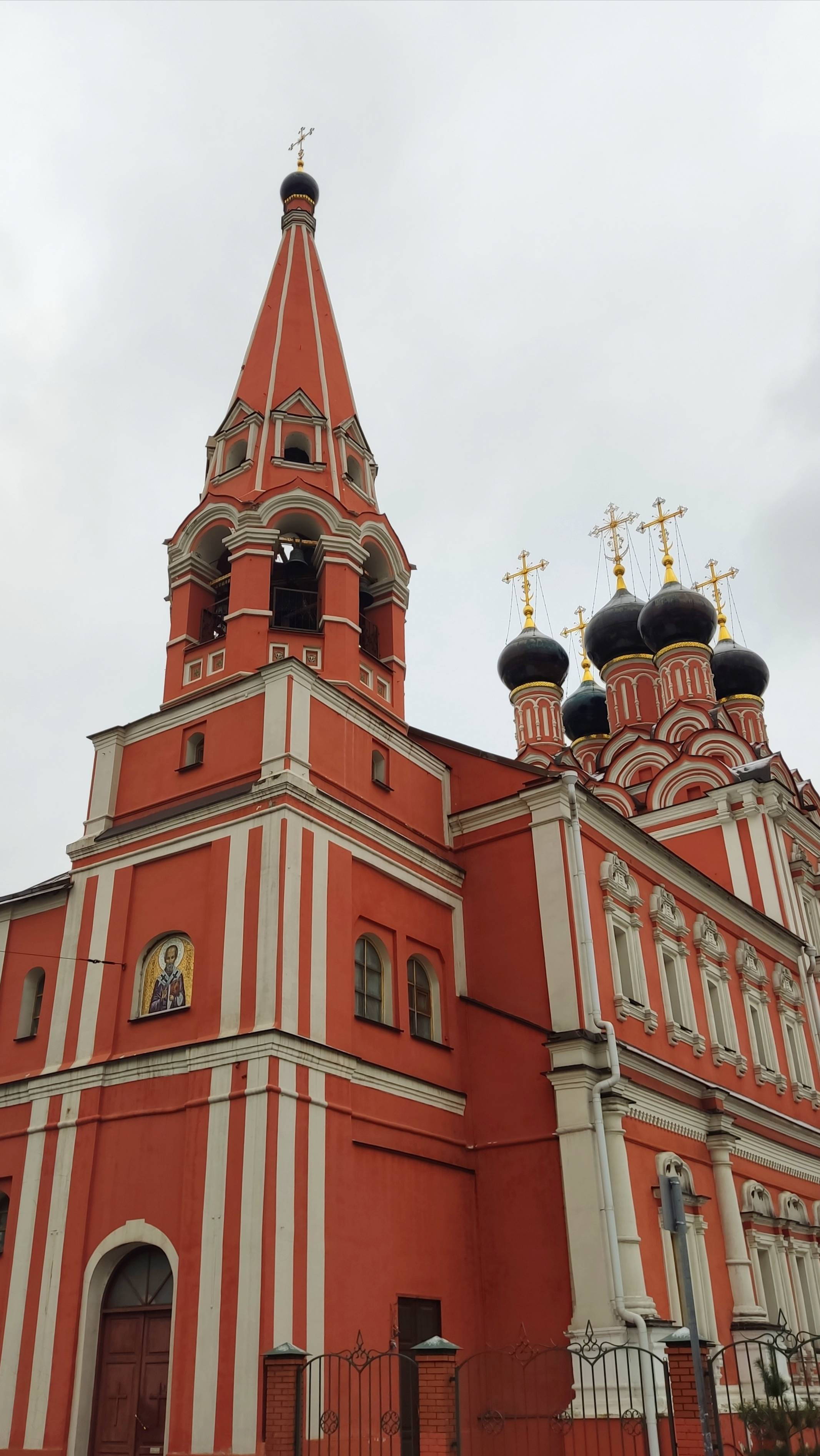 Таганка💒Церковь Николая Чудотворца на Болвановке#Москва, Верхняя Радищевская ул. 24.11.2024