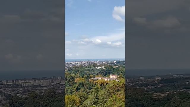 Вид с Сухумской горы в Абхазии