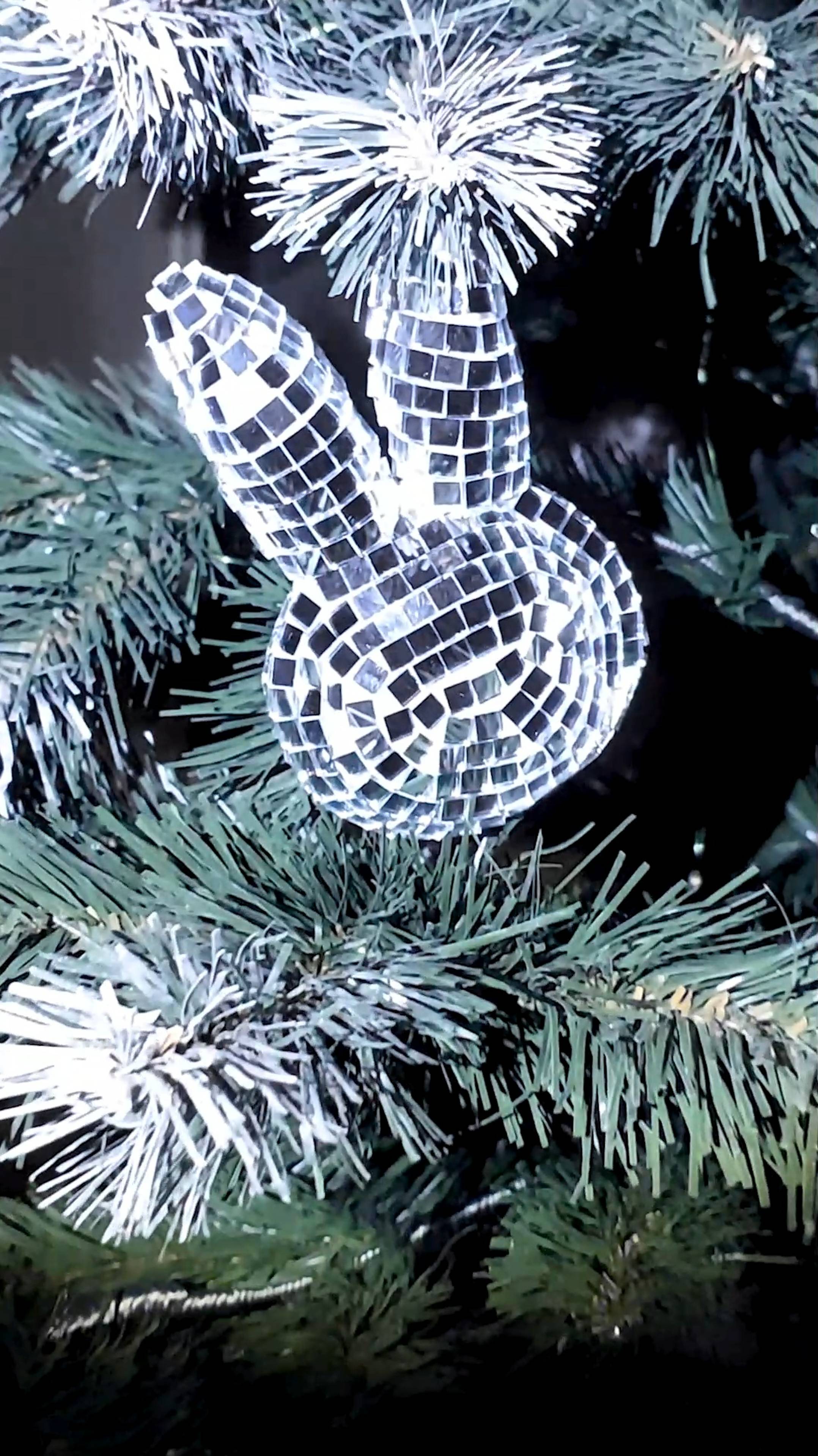 Зеркальный диско зайчик 🪩🐰