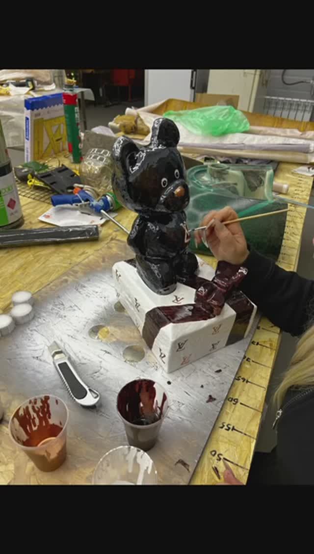 Металлизация пенопласта от СкайХром !