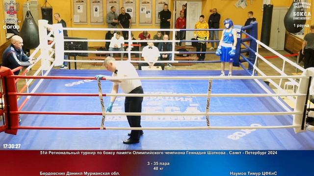 35 пф 48 кг Бердовских Даниил Мурманская обл. Наумов Тимур ЦФКиС