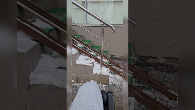Удобный пандус в магазин. Коптево. Москва. Доступная среда.