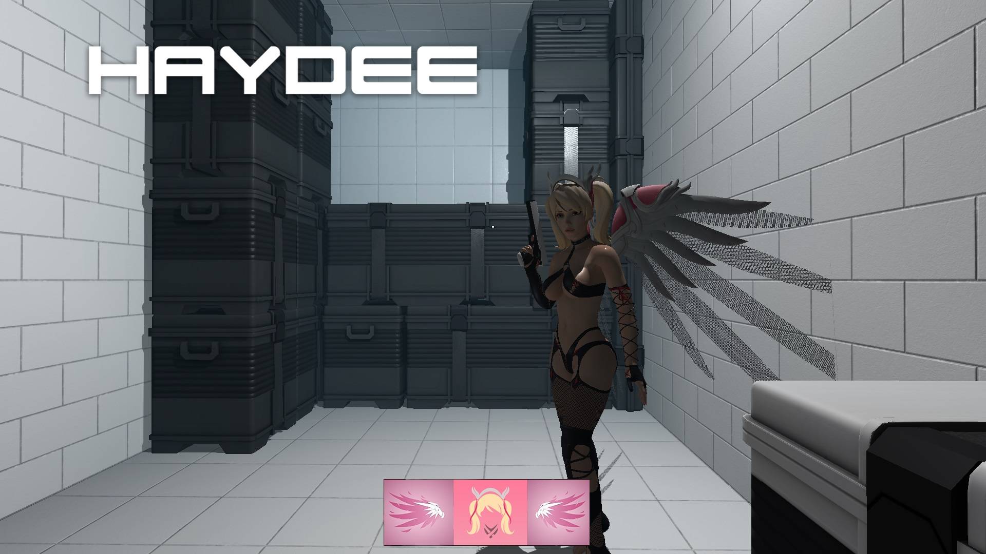 HAYDEE прохождение на ПК #1 мод Pink Mercy