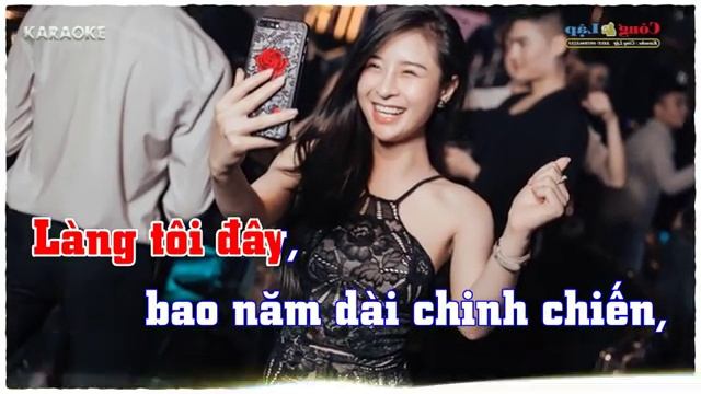 Chuyện Giàn Thiên Lý Karaoke Remix Tone Nam