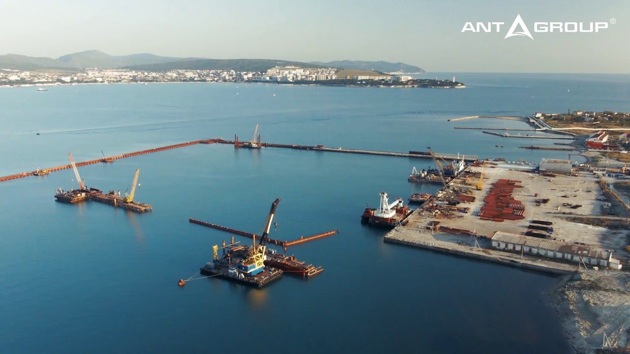 Комплекс береговой и морской инфраструктуры порта г.Геленджик, 2020 г.
