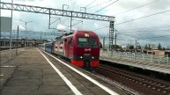 Новая Ливерия! Электровоз ЭП2К-271 с поездом "Гранд экспресс"