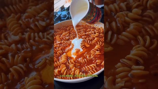 Легкая розовая паста 🍝