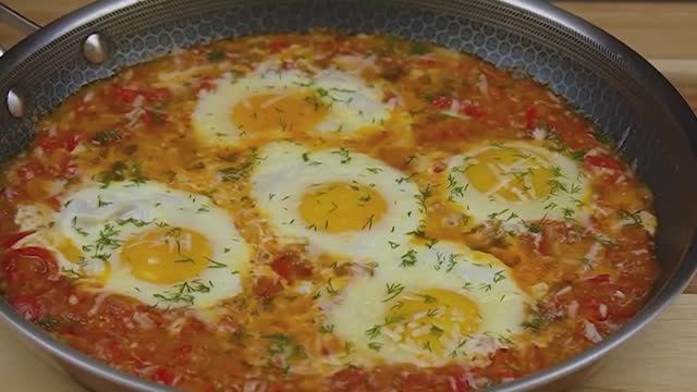 Самая популярная в мире яичница.Я готовлю это каждый раз, когда у меня нет времени.