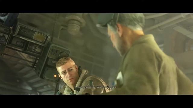 Wolfentein 2 The New Colossus - Old Secrets: BJ Grabs Nuclear Warhead, Set Works on Bomb Cutscene