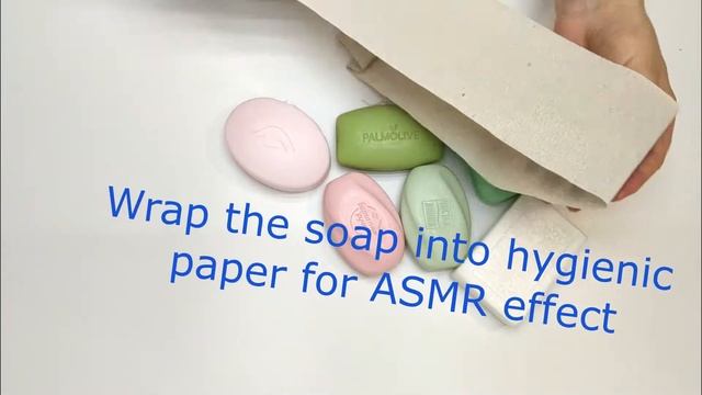 How to dry the soap for the effect of the ASRM! Want to learn how to dry the soap for the? #ASMR