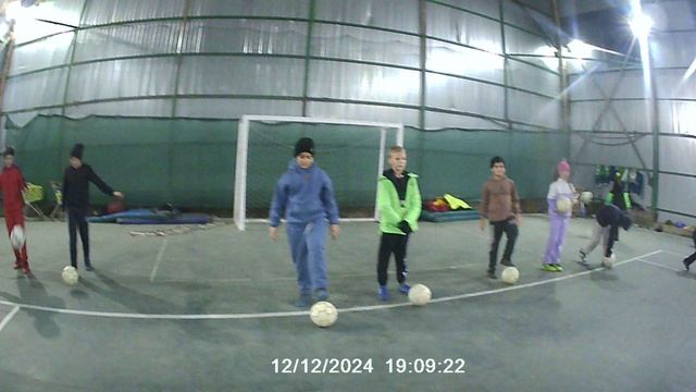 Футбол. Средняя группа ФК ХК Тренировка глазами тренера. 12.12.2024
