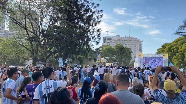 Как в Аргентине болеют за свою сборную на ЧМ 2022. Vamos Argentina!